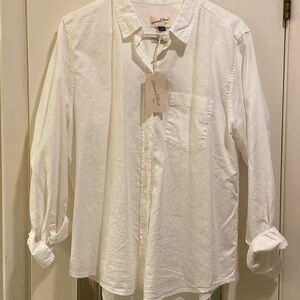 NWT white Oxford shirt